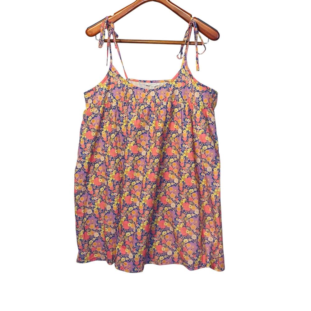 Top shop floral sundress sz 12